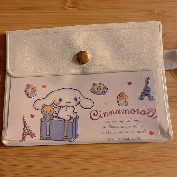 🎉3/$30 NEW Sanrio Cinnamoroll Card Holder Coin Purse Wallet - Picture 2 of 9